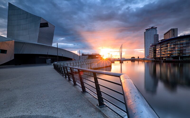 Imperial War Museum North — Blue