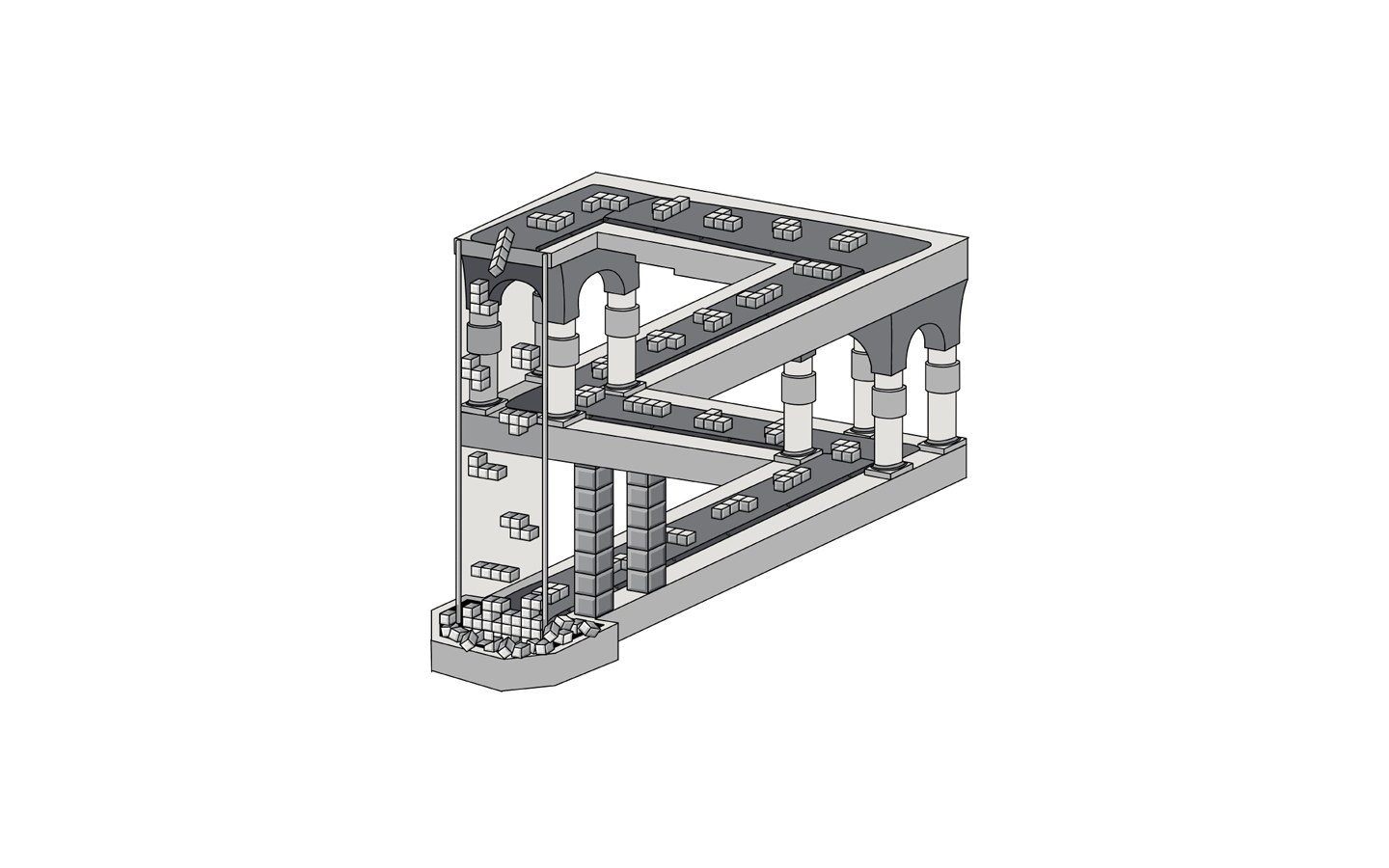 impossible structure illustration