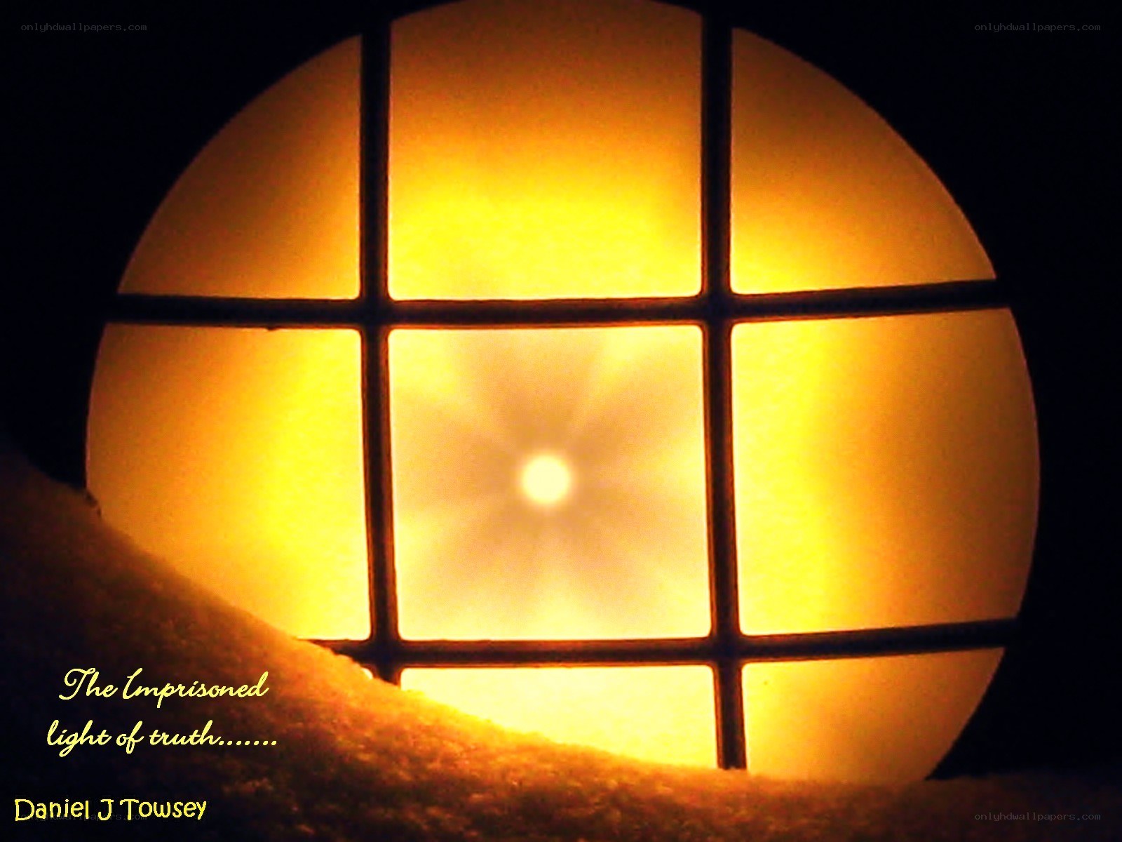 Imprisoned light of truth
