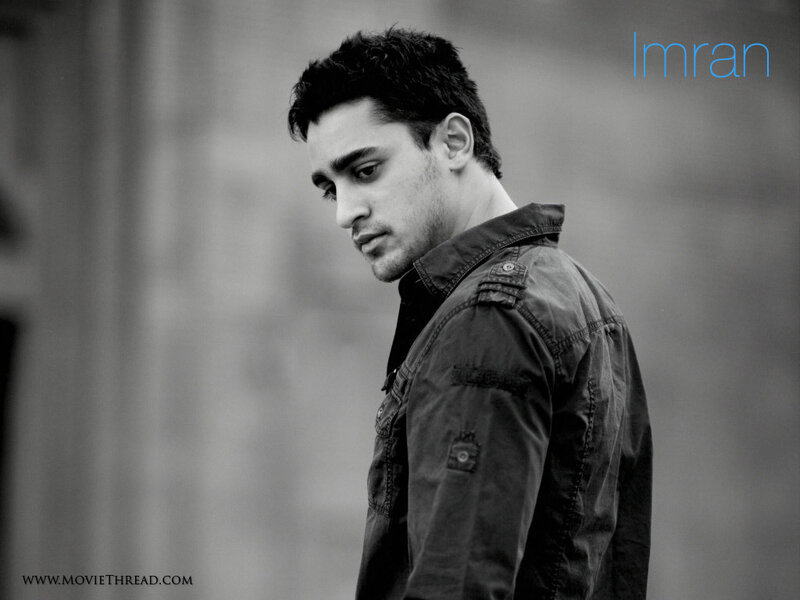 Imran in black and white