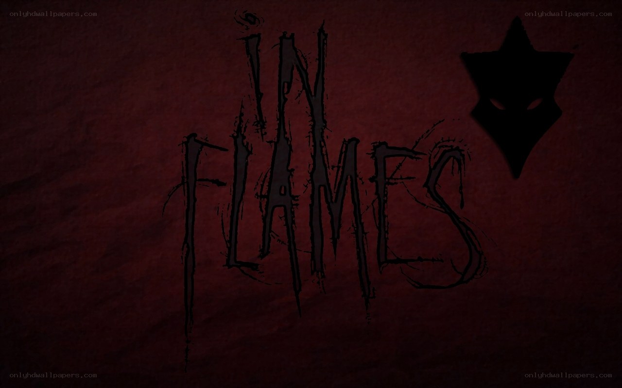 in flames logo