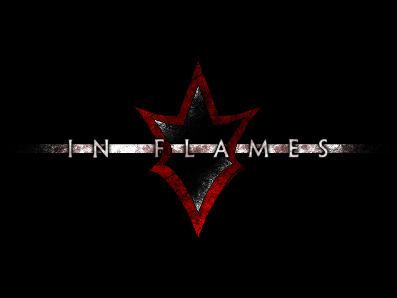 In Flames logo with star symbol