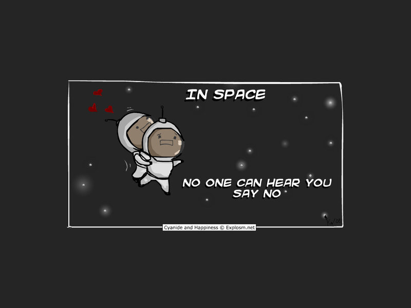 In Space No One Can Hear You Say No