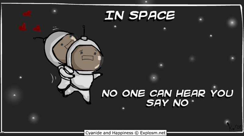 In Space No One Can Hear You Say No