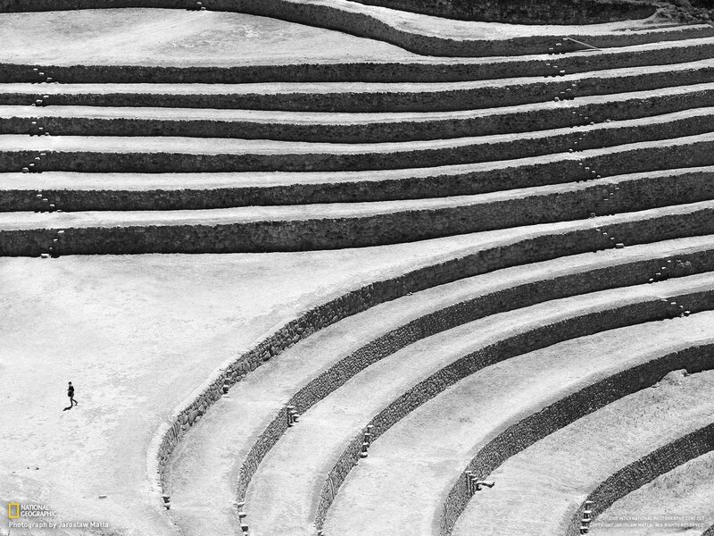 Incan terraces at Moray