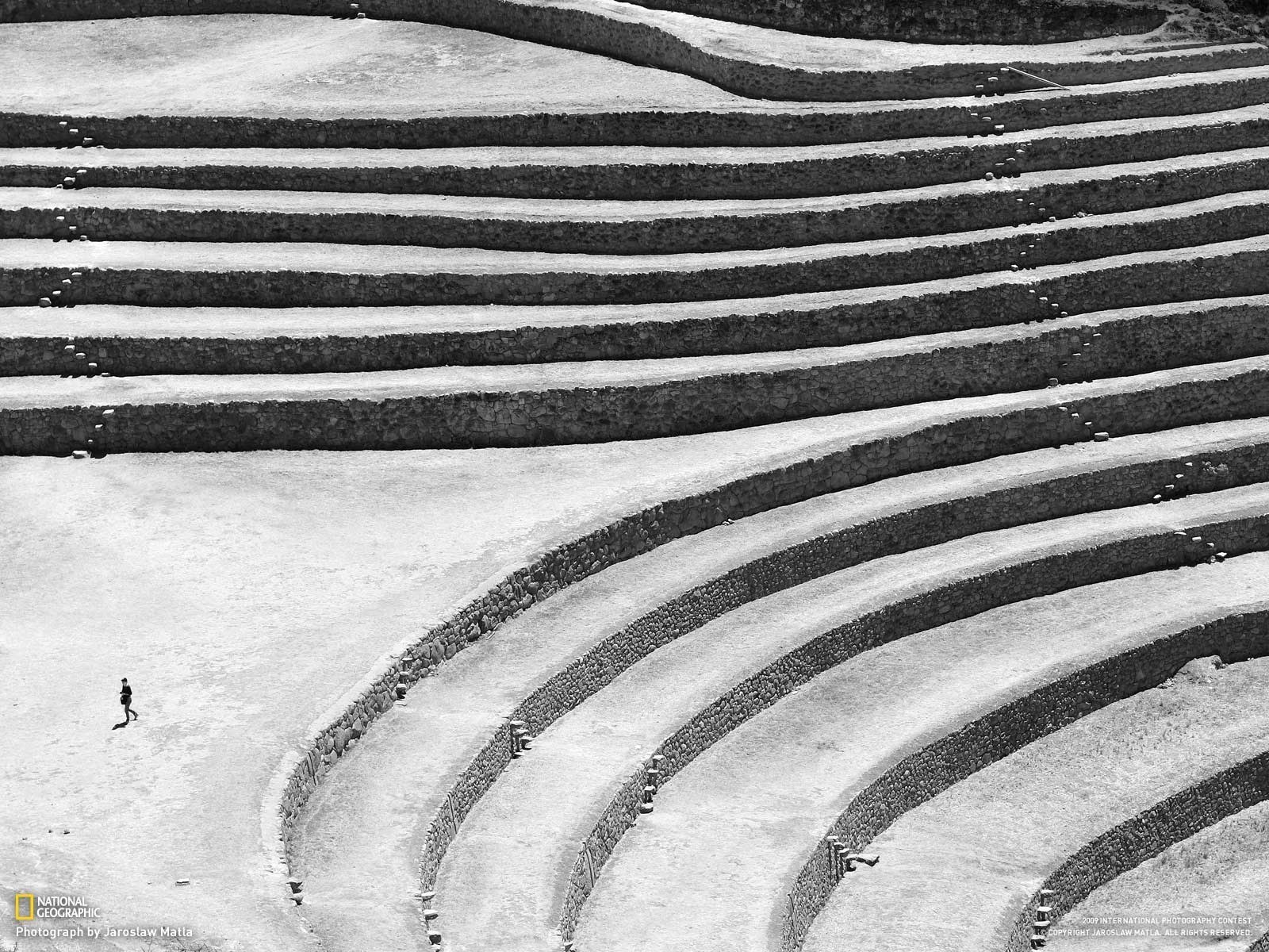 Incan terraces at Moray