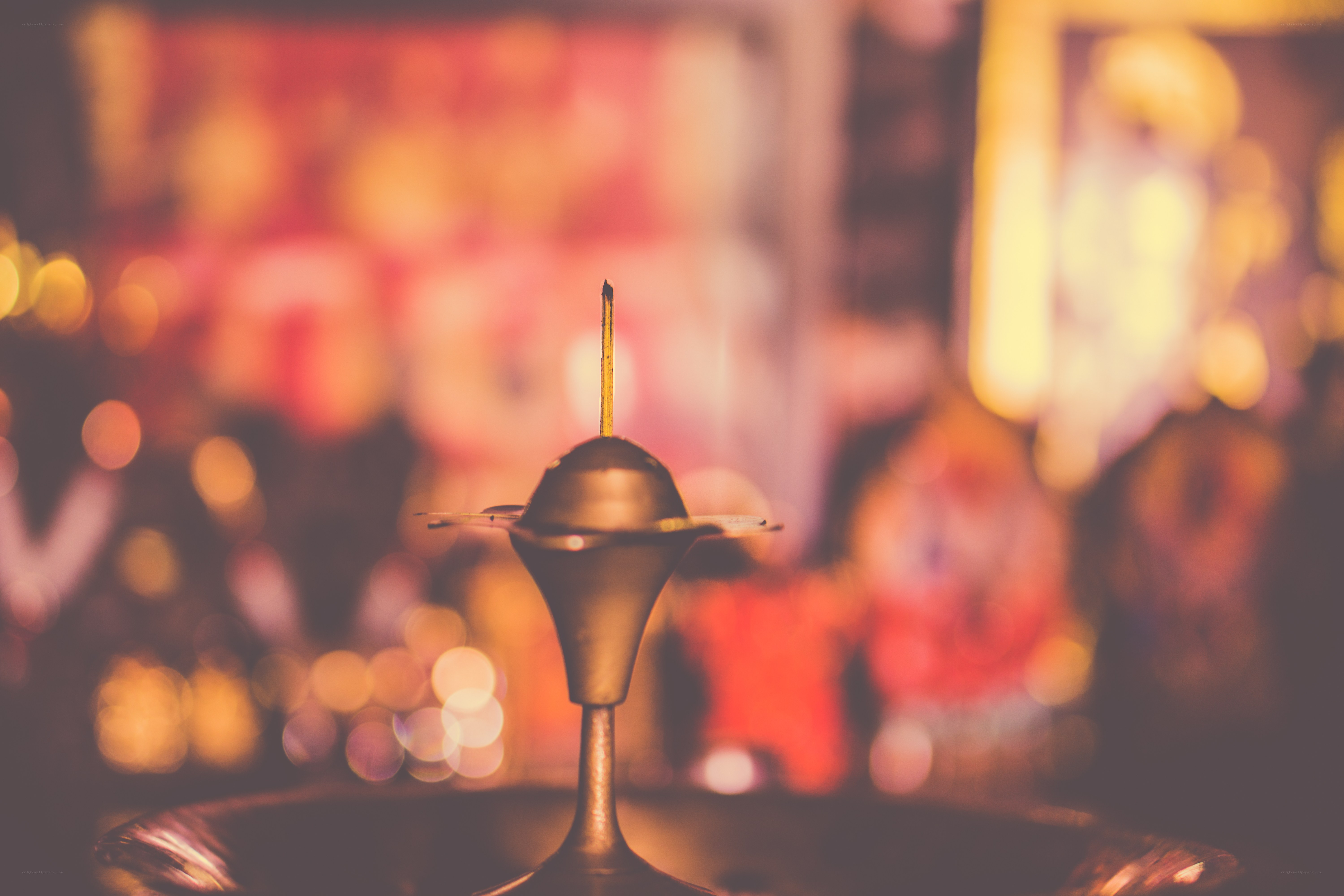 Incense burner in a temple