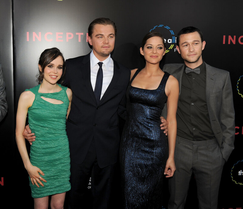 Inception cast at premiere