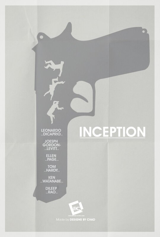Inception movie poster design