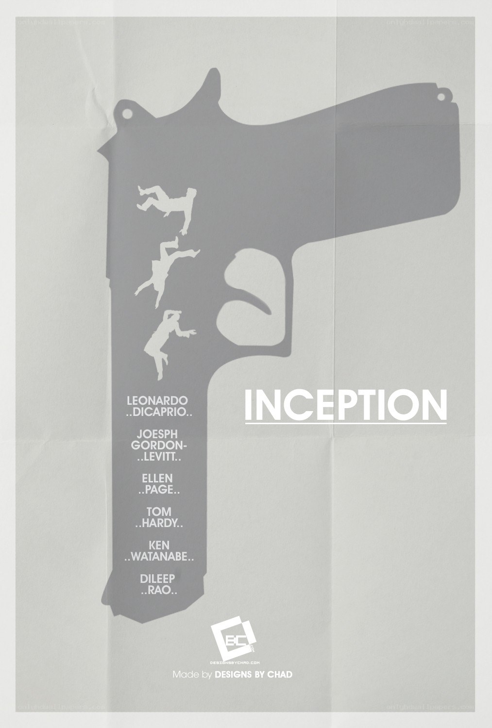 Inception movie poster design