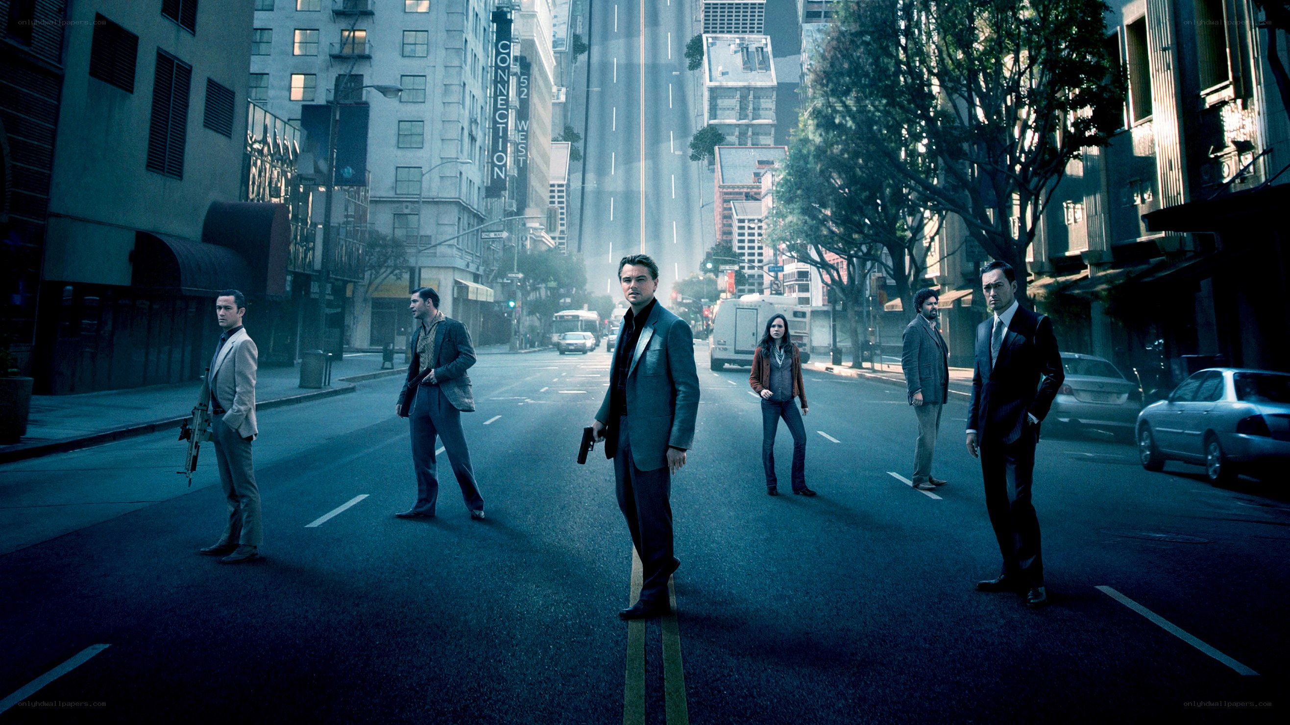 Inception movie scene