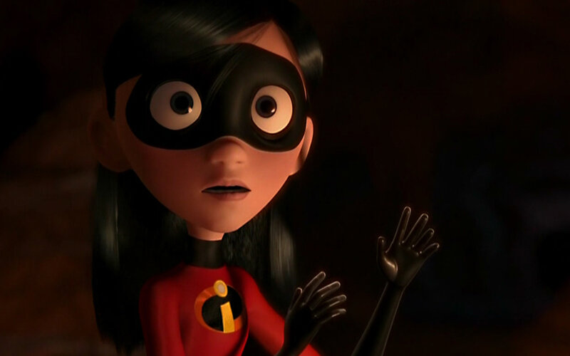Incredibles character in mask