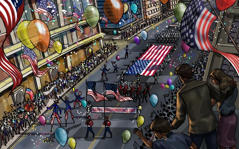 Independence Day parade