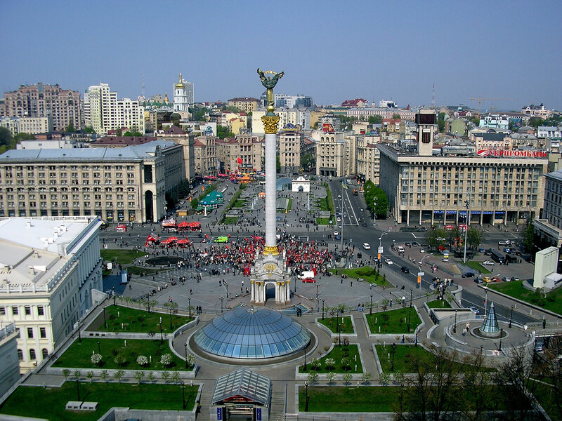 Independence Monument — Blue