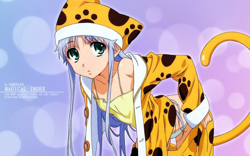 Index in leopard costume