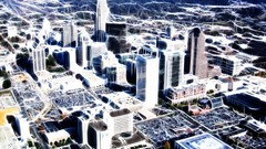 2005 aerial charlotte nov uptown