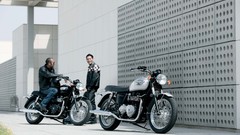 2008 Leather Jacket triumph bonneville motorbikes Triumph 