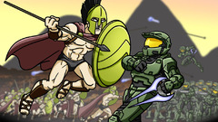 300 (movie) Spartan halo