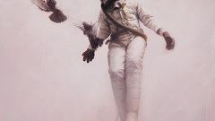 3d abtract cg planet