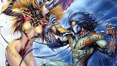 3d battle Angelus abtract