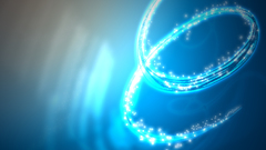 3d blue graffiti abstract