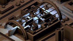 3d buildings cityscapes factories artwork digital art 3d art 