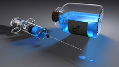 3d fluid chemistry artwork