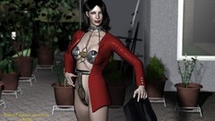 3D girls Chastity belt