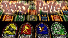 3d harry potter Hogwarts Gryffindor Cinema4D Slytherin 