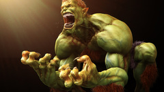 3d street fighter cgi realistic Blanka