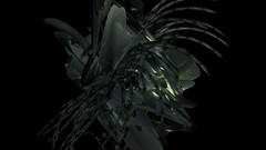 3D view abstract digital