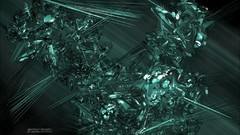 3D view abstract digital