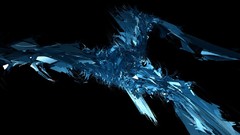 3D view abstract digital