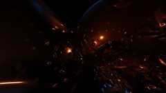 3D view abstract digital