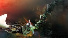 3D view abstract flow