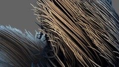 3D view abstract minimalistic