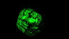 3D view abstract stones