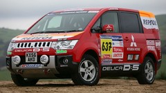 4x4 Dakar Rally Car van (vehicle) rally cars mitsubishi delica 