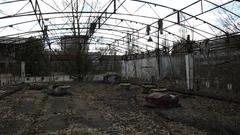 Abandoned fairground