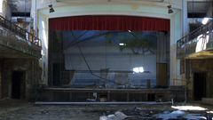 Abandoned stage