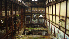 Abandoned warehouse old buildings