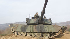 Abrams tank mc johnson