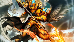 Abstract 3d cg white