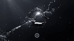 Abstract 3d syringe infected digital art lacza