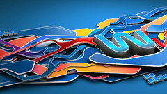 Abstract 3D view