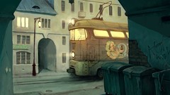 Abstract advertisement artwork pinups Route (illustrator)