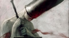 Abstract advertisement bucket artwork pinups