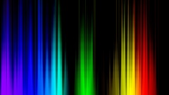 Abstract bars rainbows color spectrum