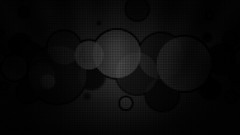 Abstract black circles geometry