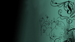 Abstract black dark digital